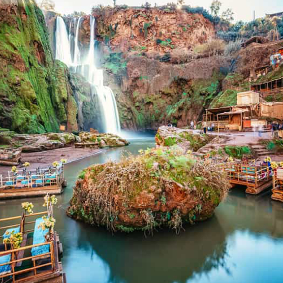 Un día de Marrakech a cascadas de Ouzoud